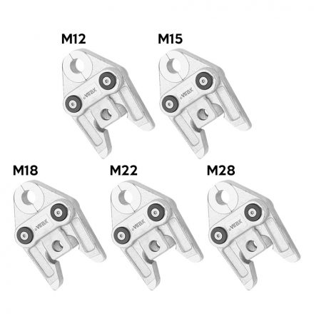 VIRAX PRÉSPOFA KÉSZLET, 5 RÉSZES, M-PROFIL, M12 / M15 / M18 / M22 / M28 (990056)